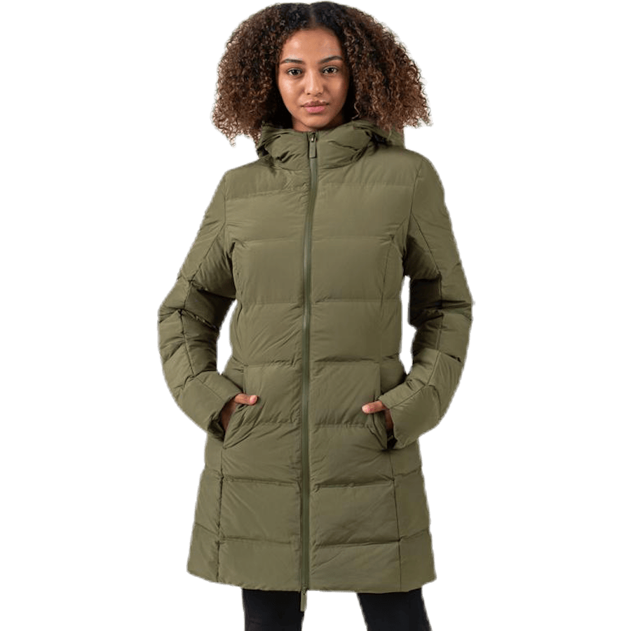 Transit Insulation Longline Jacket Green - Bild 5
