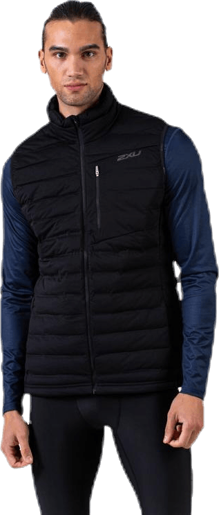 Pursuit Insulation Vest Black, Male, Klær, jakker, Løping, Svart, L