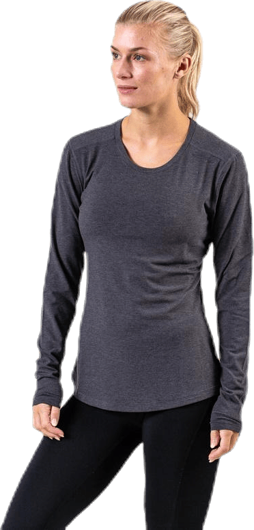 HEAT L/S Tee Grey - Bild 2