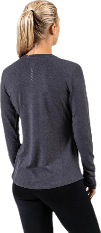 HEAT L/S Tee Grey - Bild 3