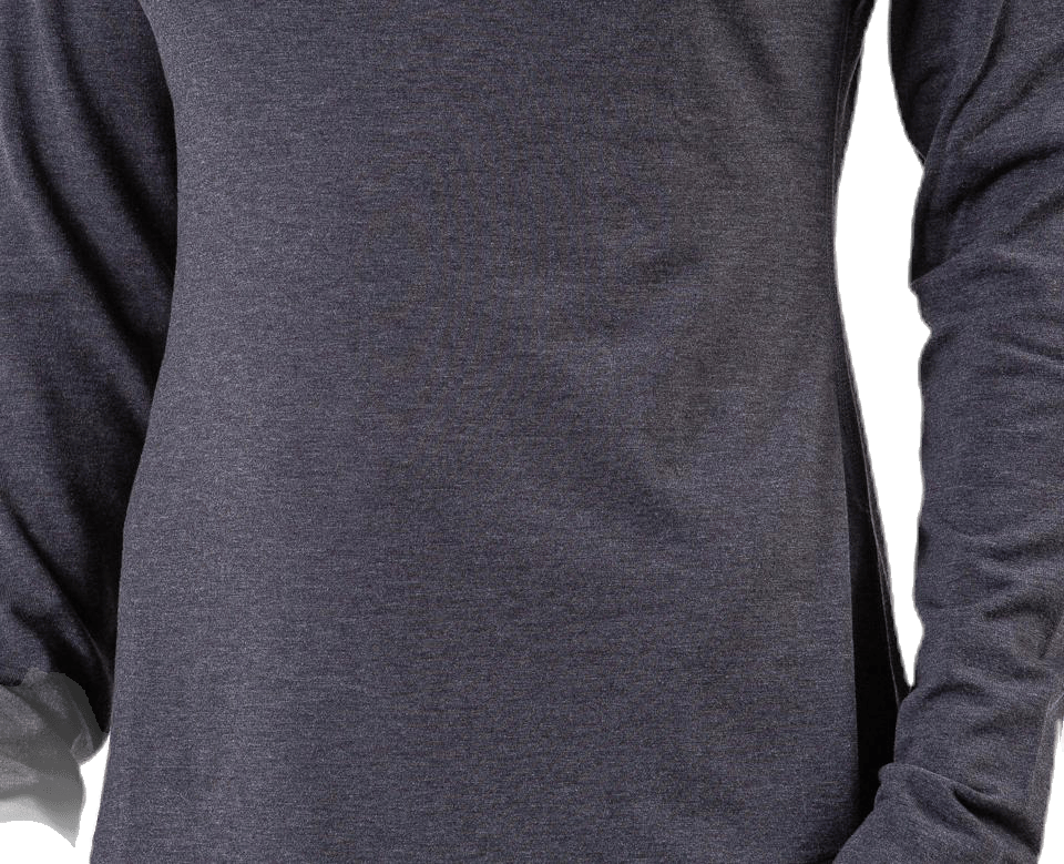 HEAT L/S Tee Grey - Bild 4