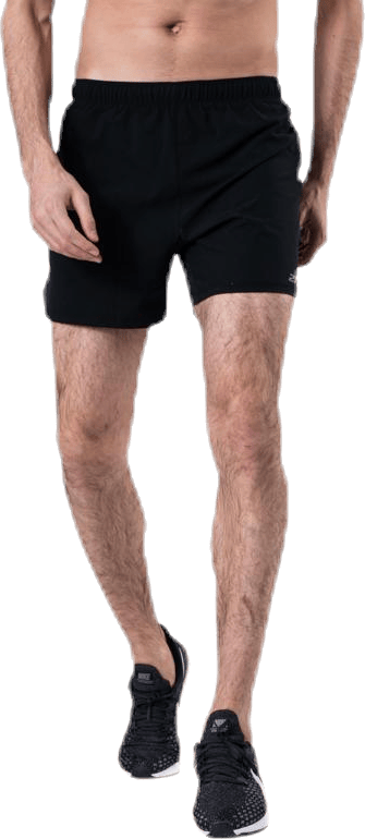 XVENT 5″ Short (w brief) Black/Silver