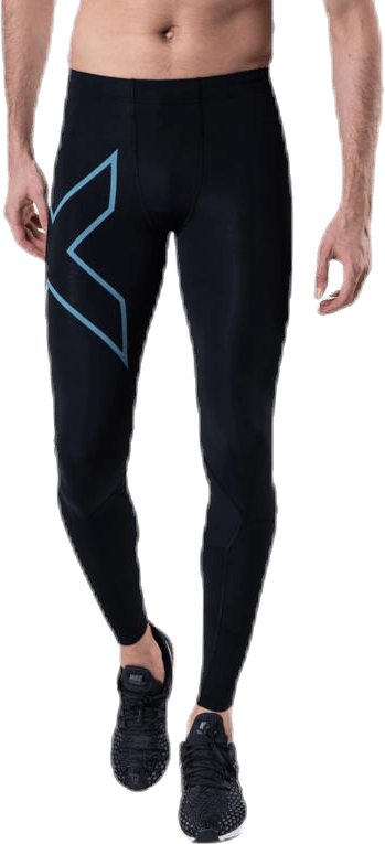 Run Dash Compr Tights Blue/Black - Bild 5