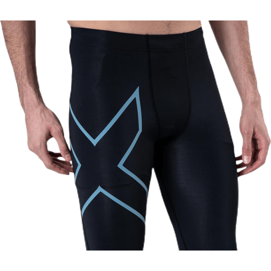 Run Dash Compr Tights Blue/Black - Bild 6
