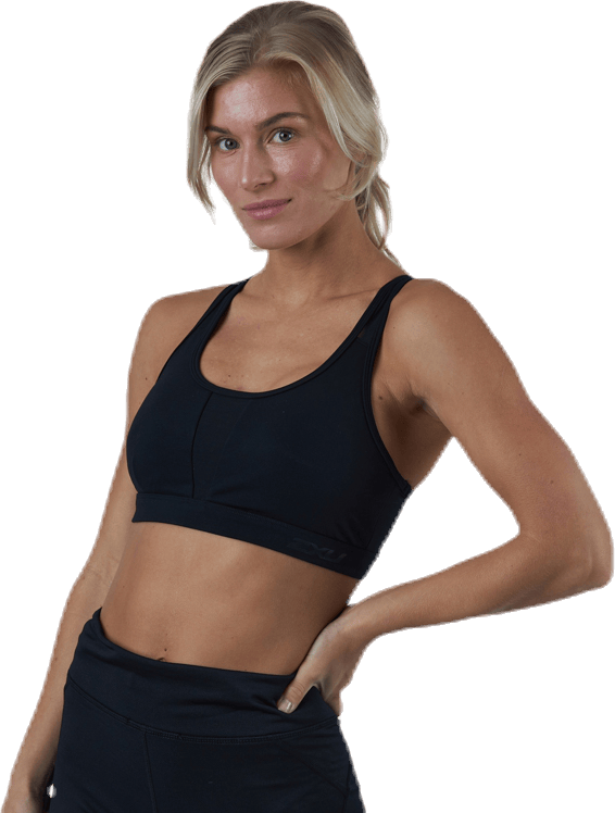 Perform Medium Impact Crop Black, Female, Vêtements, Soutien-gorge de sport, Courses, Noir, S