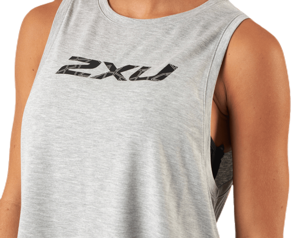 Contender Crop Tank-W Grey - Bild 3