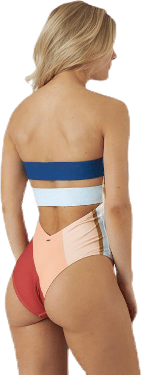 Sunsetters Block Swimsuit Pink - Bild 3