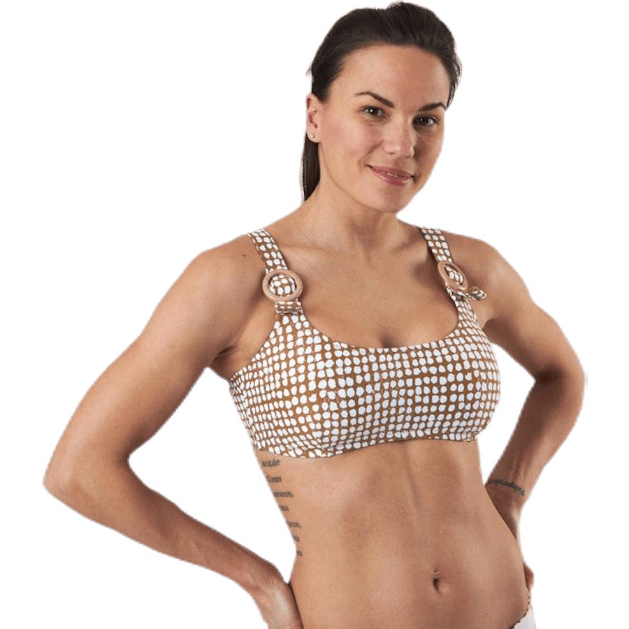 Paradise Cove Crop Top Gold