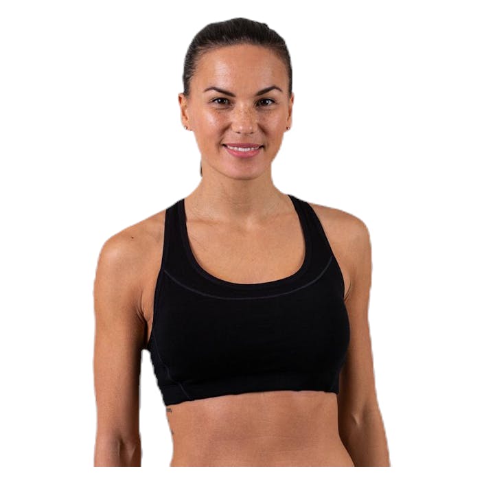 Meld Zone Sport Bra Black, Female, Vêtements, Soutien-gorge de sport, Noir, L