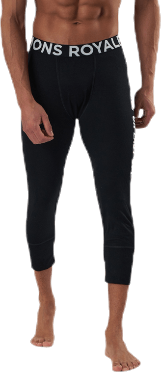Shaun-off 3/4 Legging Black, Male, Odzież, podstawowe warstwy, Czarny, S