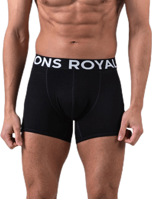 Hold 'em Shorty Boxer Black, Male, Apparels, Underwear, Black, L