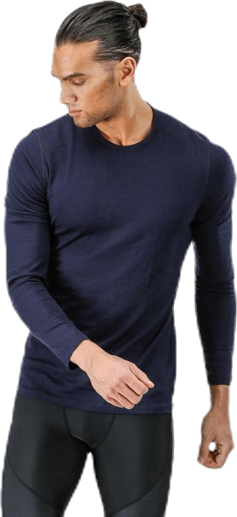 M 200 Oasis LS Crewe Blue, Male, Odevy, základné vrstvy, Modrá, M