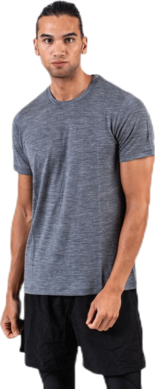 Tech Lite SS Crewe Grey, Male, Vêtements, T-shirt, Gris, L