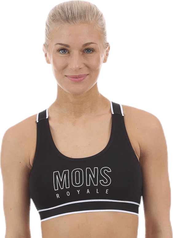 Stella X-Back Bra Black, Female, Apparels, Underwear, Black, S