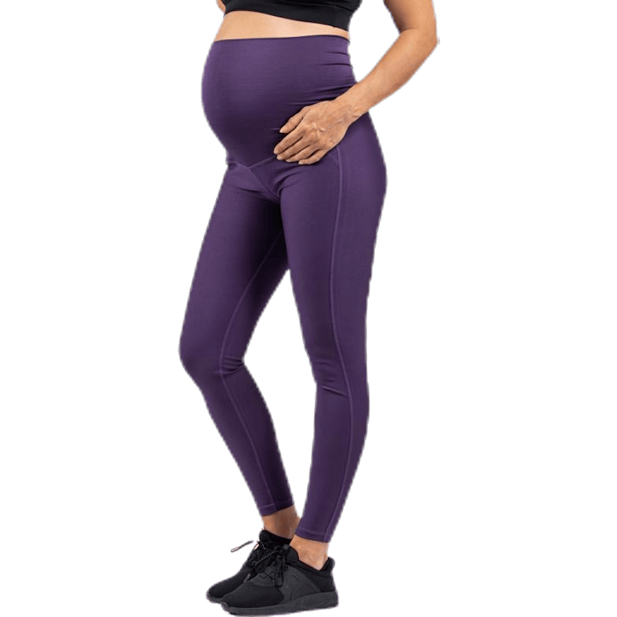 Control Mama Tights Purple