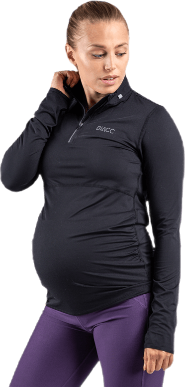 Comfort Mama Sweater Black, Female, Apparels, maternity, Workout, Black, XS