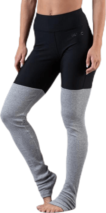 Silence Black/Grey, Female, Apparels, Leggings, Yoga, Black/Grey, S