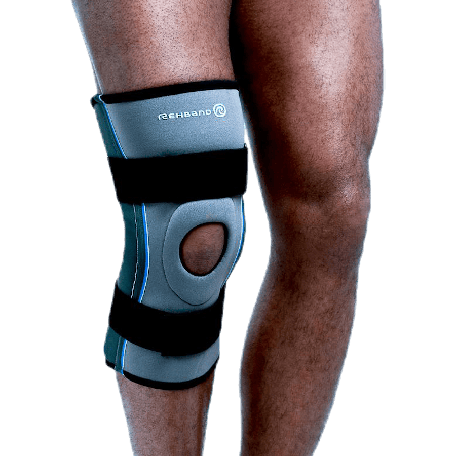 Knäskydd x-stabil med patellastöd Core Line Blue/Grey