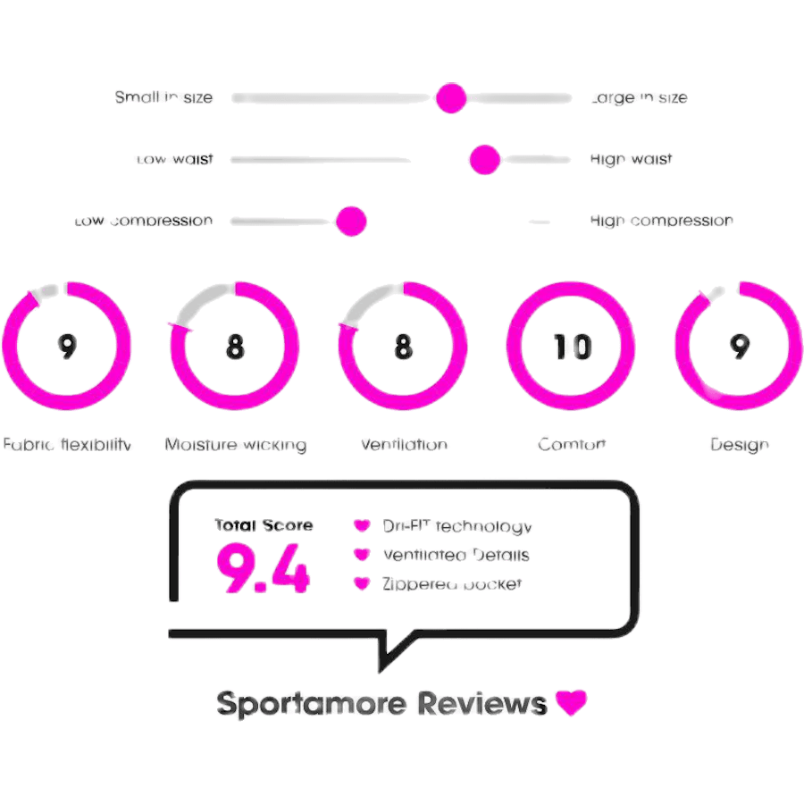 Air 7/8 Hr Tight Pink - Bild 7