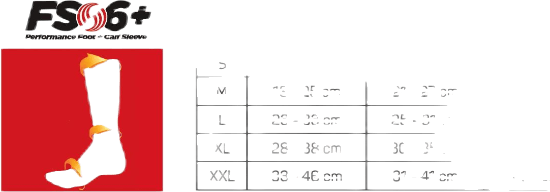 FS6+ Perf Foot+Calf Sleeve Black - Bild 6