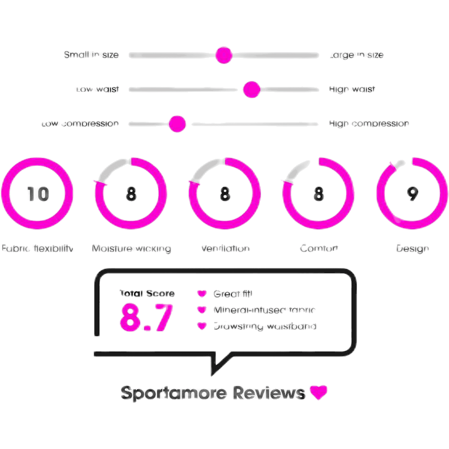 Rush Run Stamina Tight Black - Bild 7