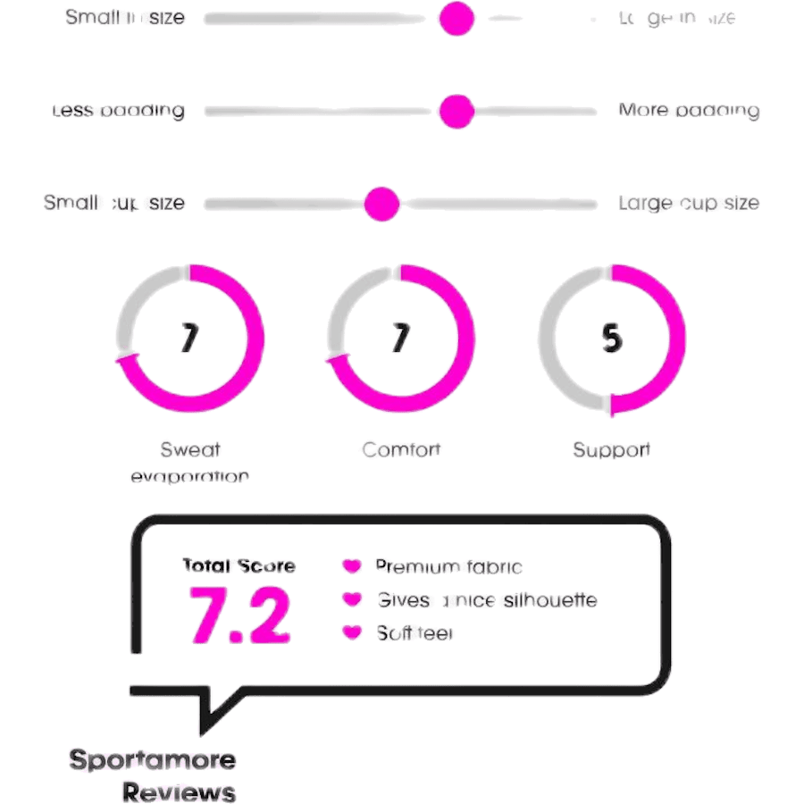 Rival Bra White/Black - Bild 5