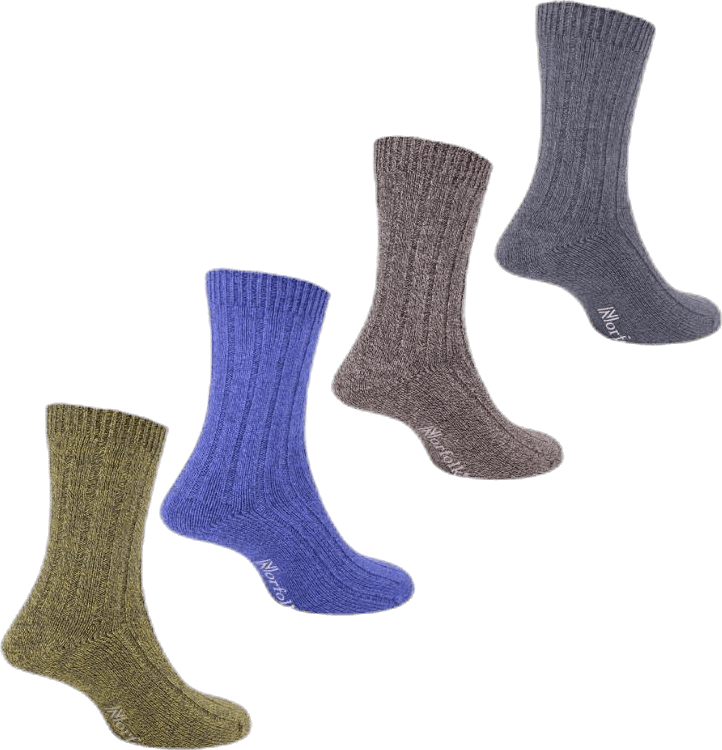 Mens Bamboo Blended Walking Socks - Simon Blue - Bild 2