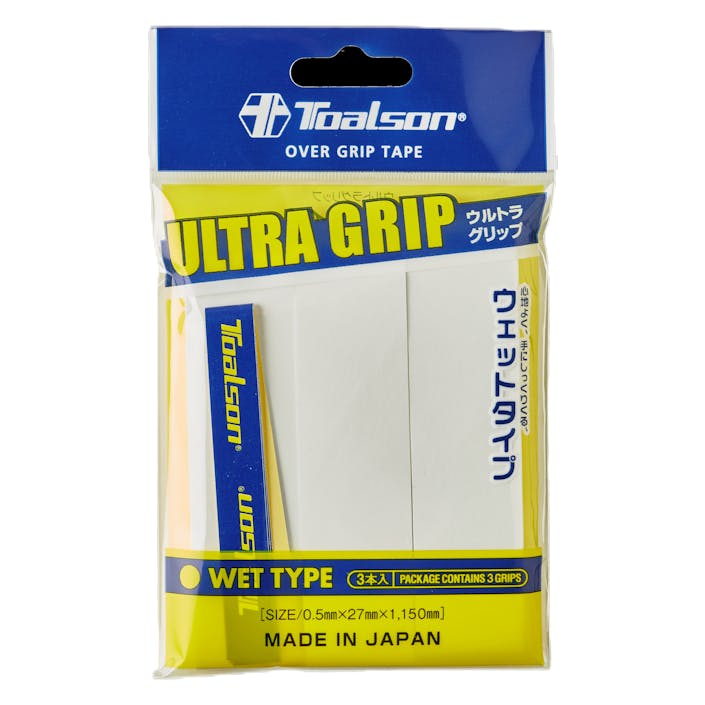 Ultra Grip 3P White, Unisex, Apparatuur, rackets, Padel, Wit, ONESIZE