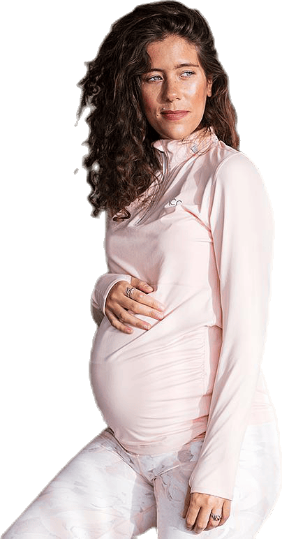 Comfort Mama Sweater Pink, Female, Apparels, maternity, Workout, Pink, S