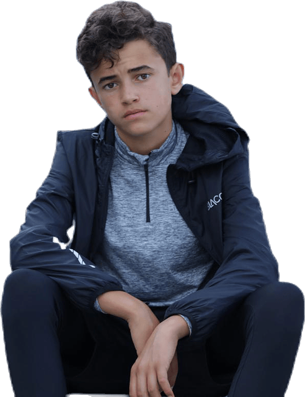 Junior Samuel Training Jacket Black - Bild 2