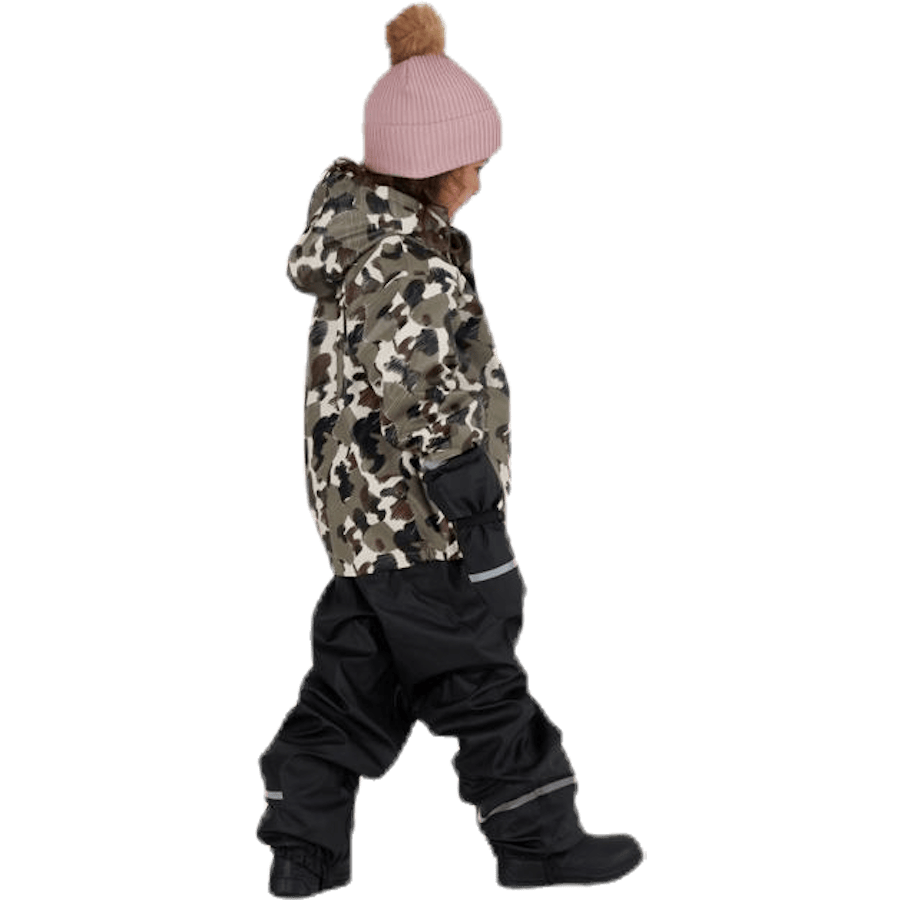 Skur Fodrat regnställ Patterned/Green - Bild 4