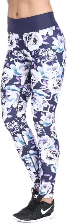 Bluebell ll Purple/Patterned/White