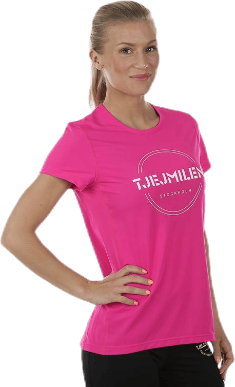 Functional T-Shirt Pink - Bild 4