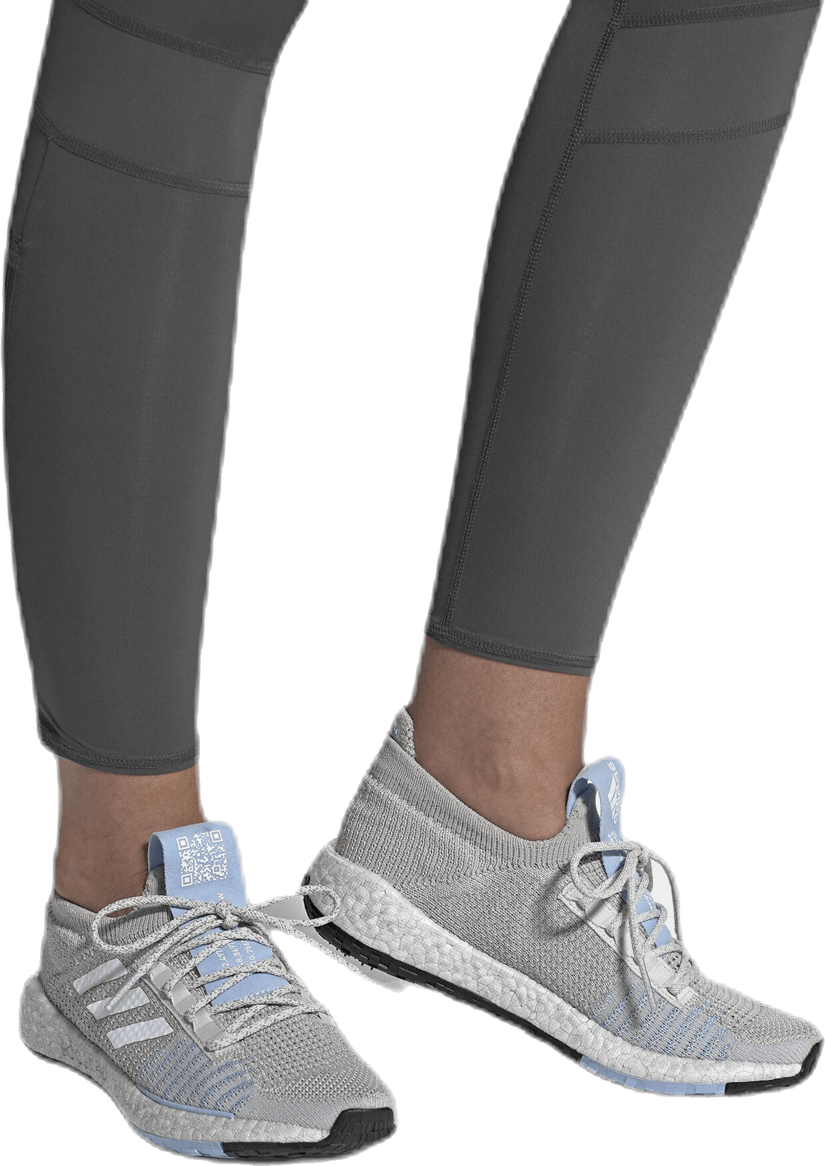 Pulseboost HD Shoes Grey One / Cloud White / Glow Blue
