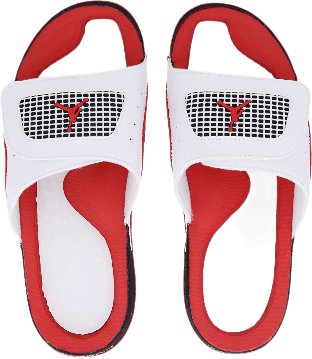 Jordan Hydro Iv Retro White/Fire Red-Black-Fire Red