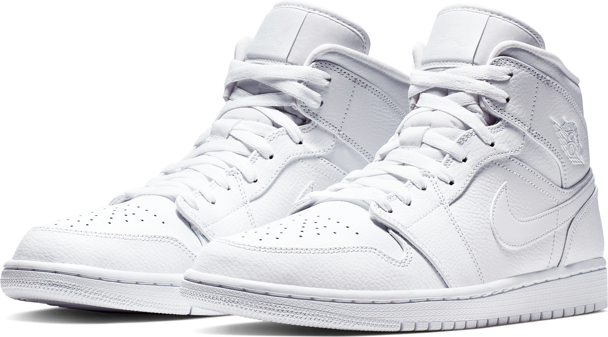 nike air jordan 1 mid white
