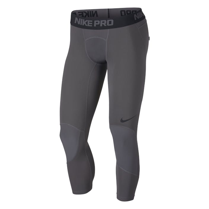 Dry Tight 3Qt Bball, Male, Vêtements, Leggings, Entraînement, Gris, XL