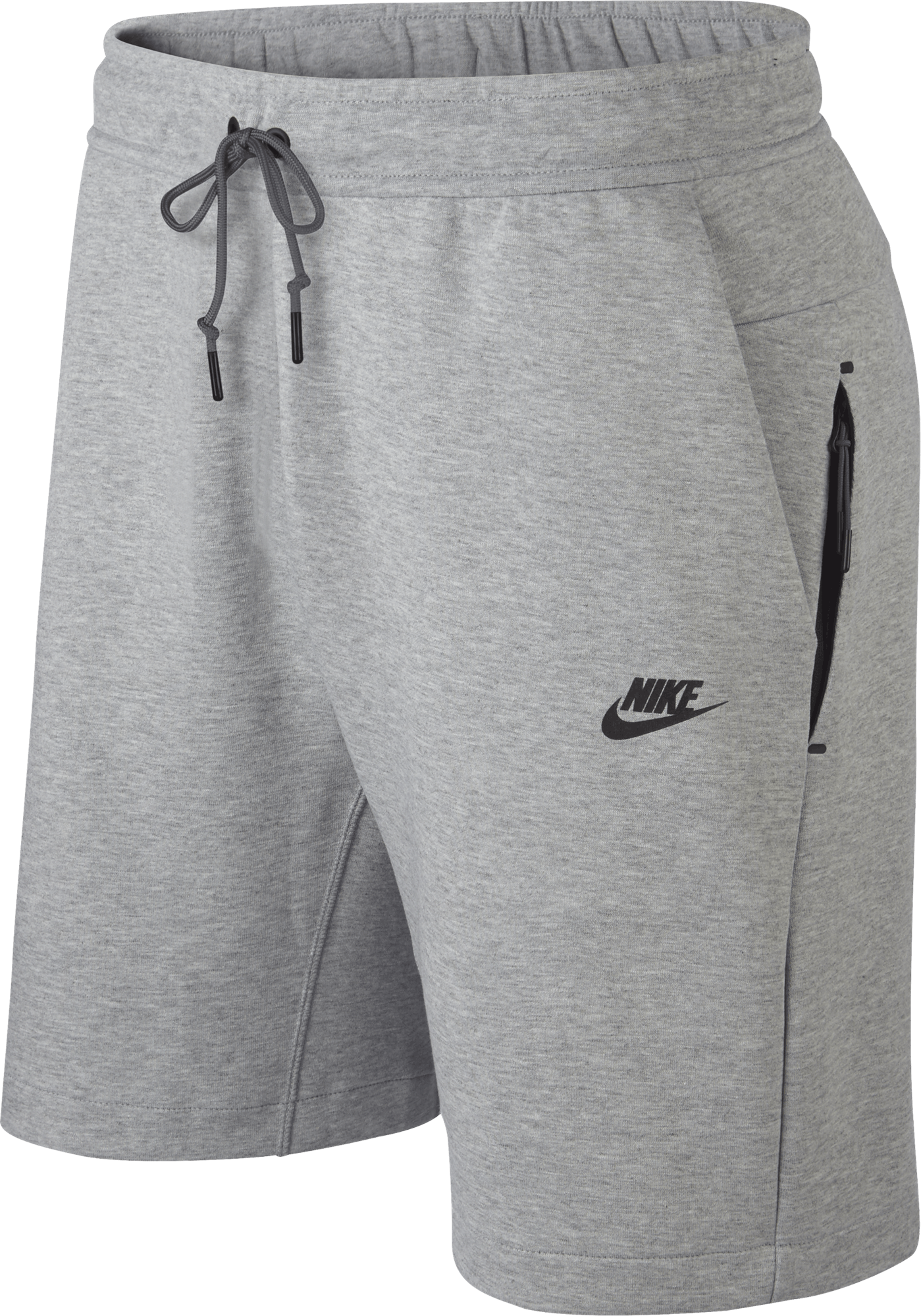 nike tech fleece shorts heather grey