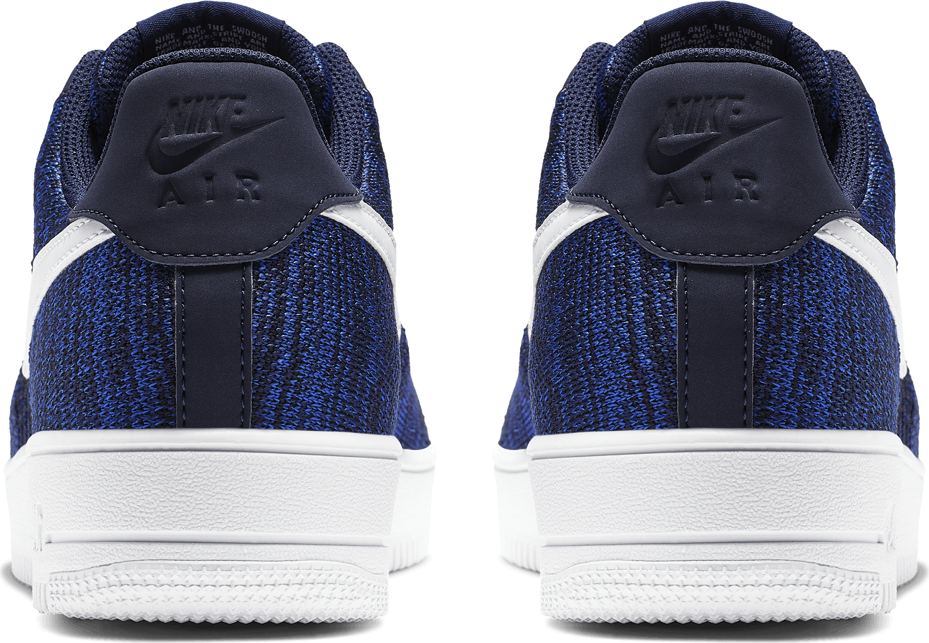 air force 1 flyknit 2.0 college navy/white-obsidian