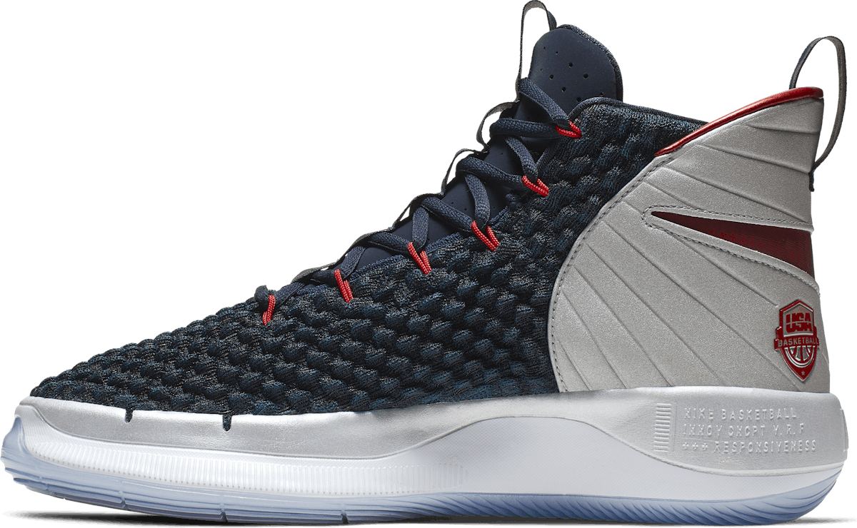 Alphadunk - Dunk Of Death Metallic Silver/Hyper Royal-Red Orbit | The basketball store | Solestory