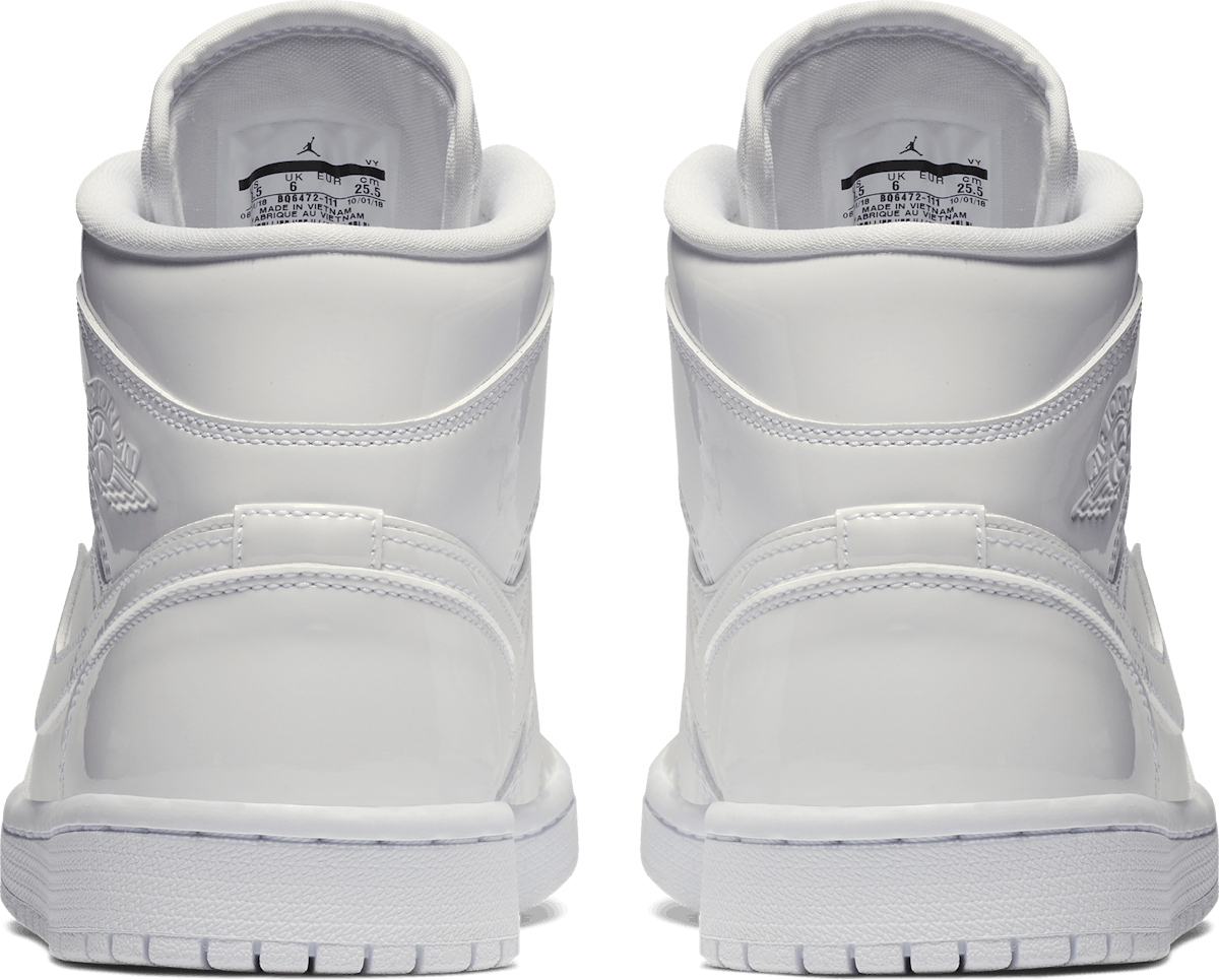 Air Jordan 1 Mid Women White/White-White