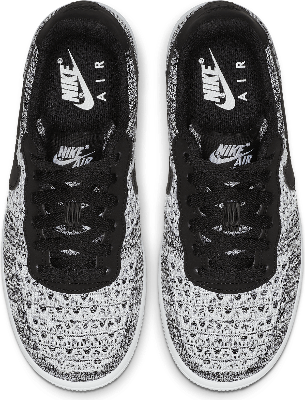 Air Force 1 Flyknit 2.0 (Gs) Black/Pure Platinum-White-White