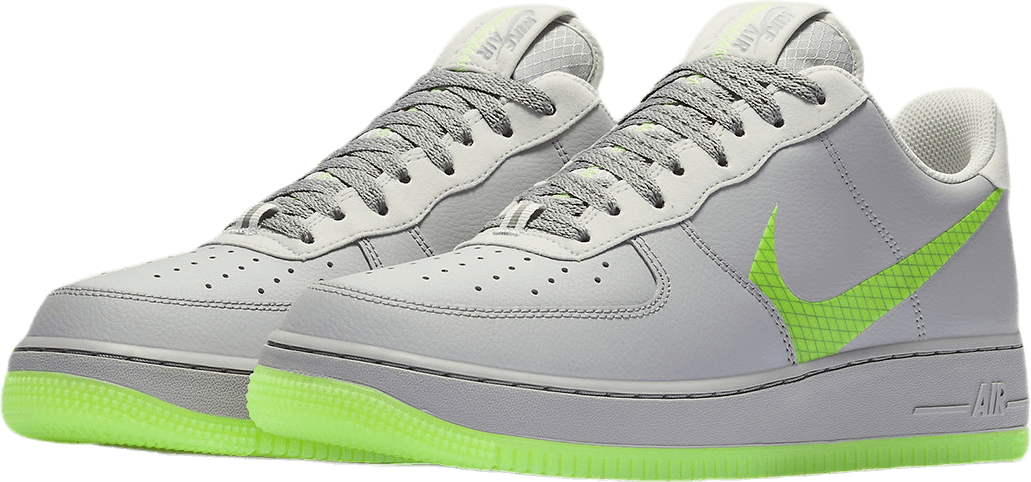 nike air force 1 low wolf grey ghost green