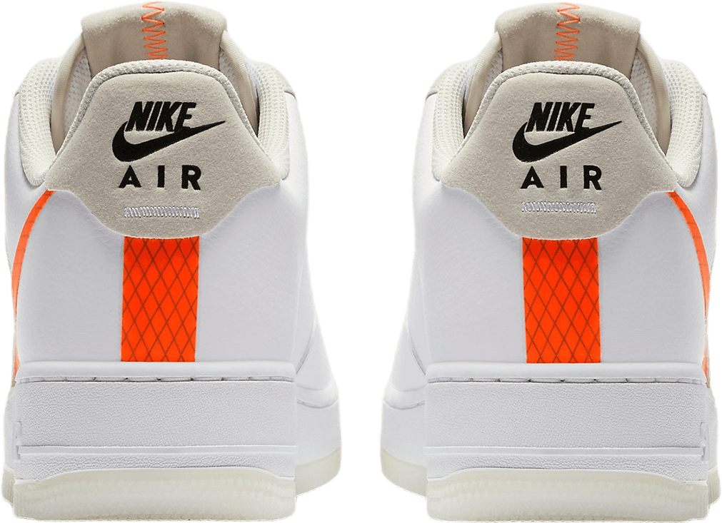 air force 1 white total orange