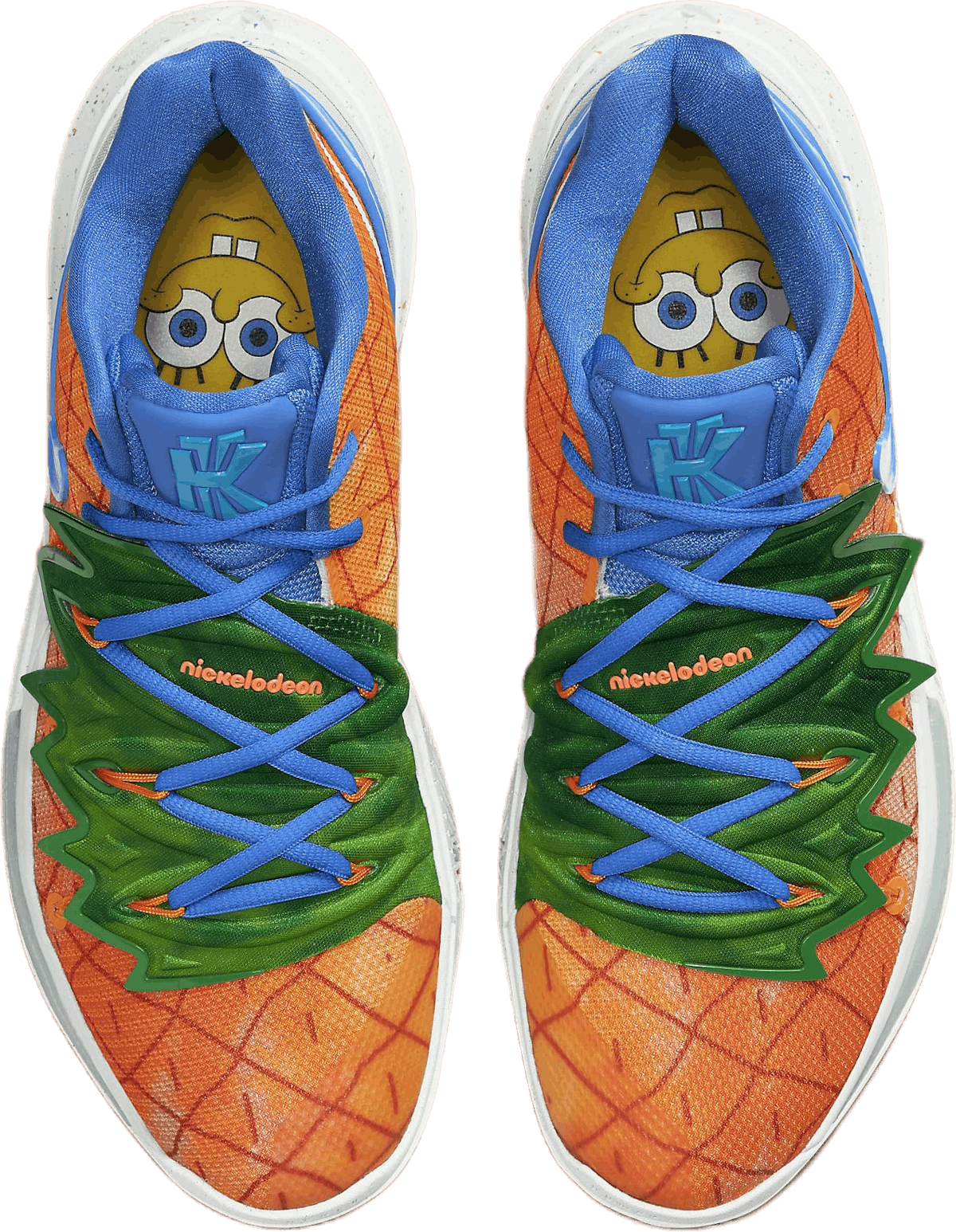 Nike Kyrie 5 â Spongebob Orange Peel/Teal Tint