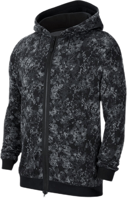 LeBron M Nk Hoodie Fz Aop Dk