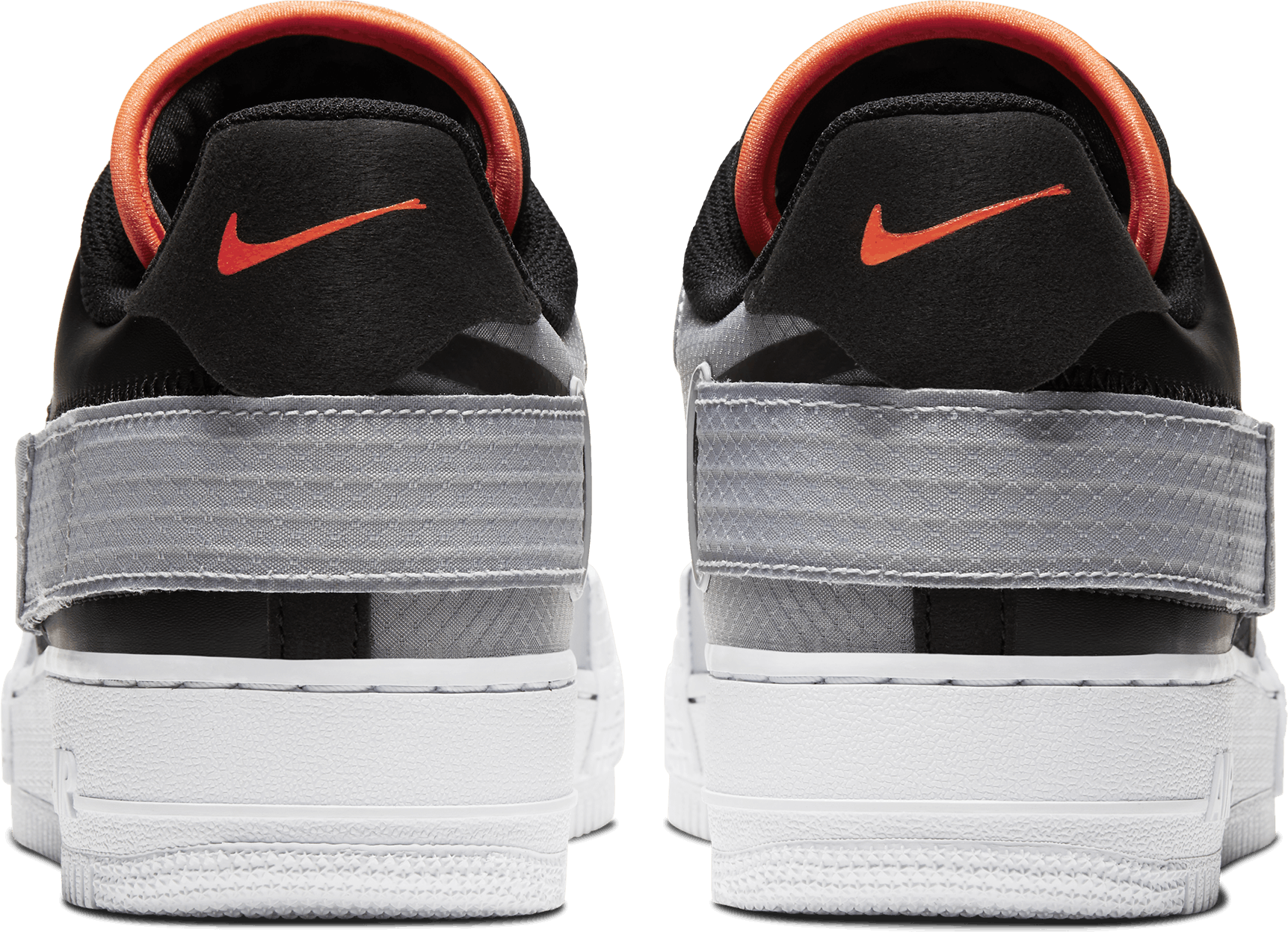 nike air force 1 type black hyper crimson wolf grey white