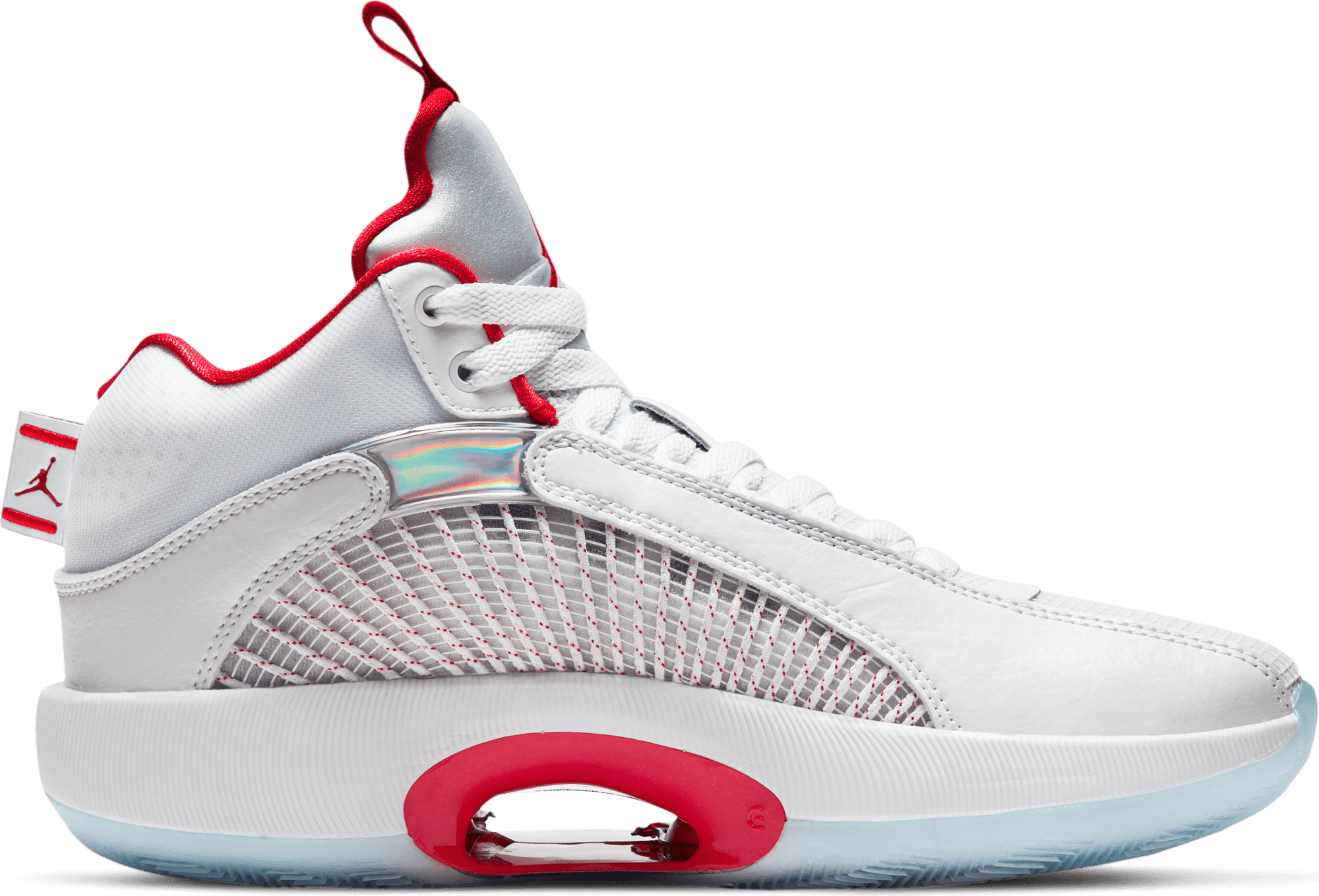 Air Jordan XXXV GS White Fire Red - CQ9433-100