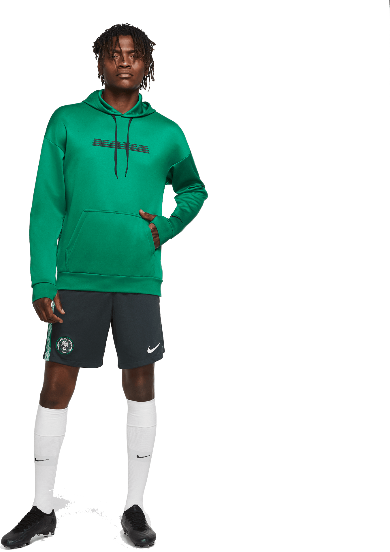 Nigeria Hoodie Pine - Bild 6