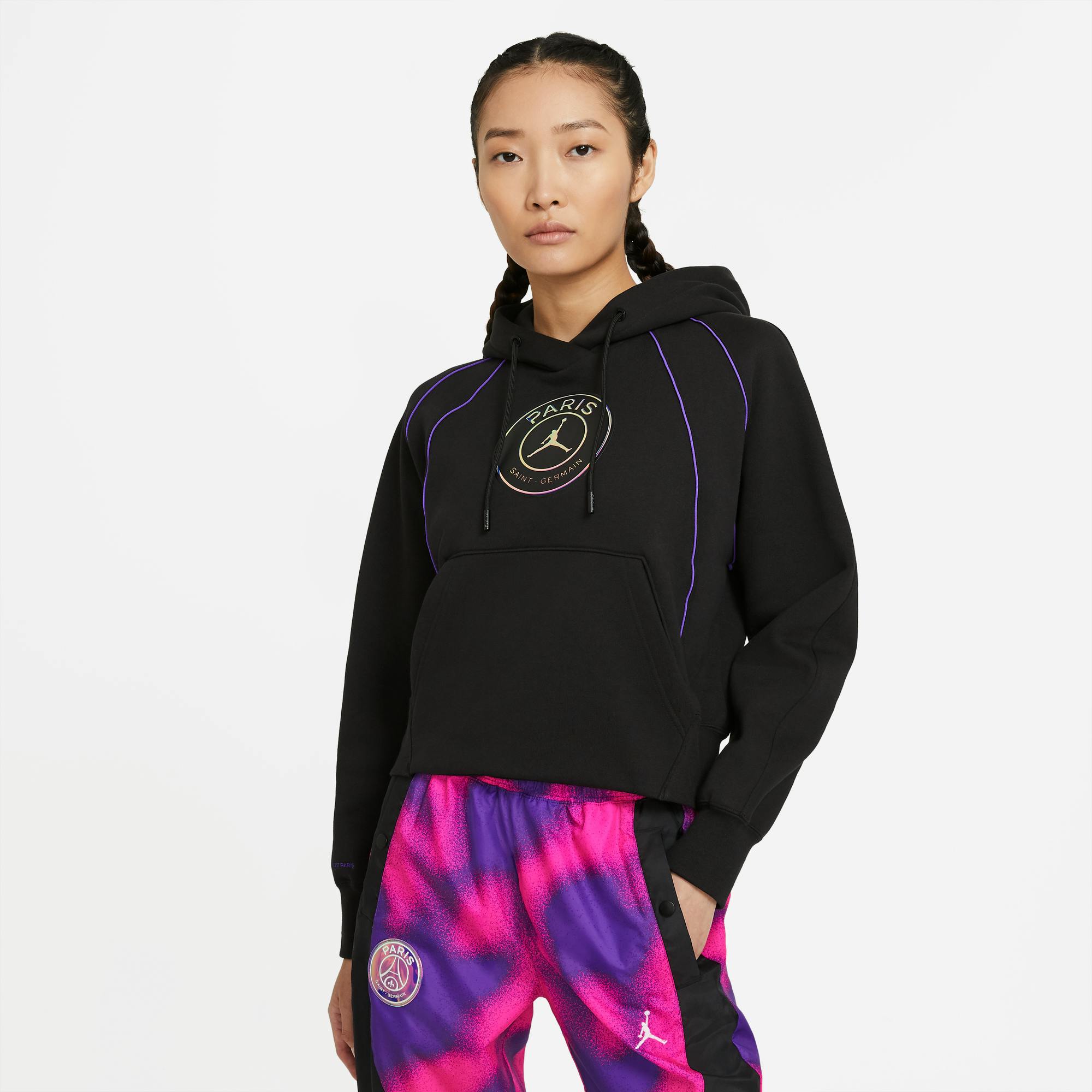 Women’s Jordan X PSG PO Fleece Hoodie